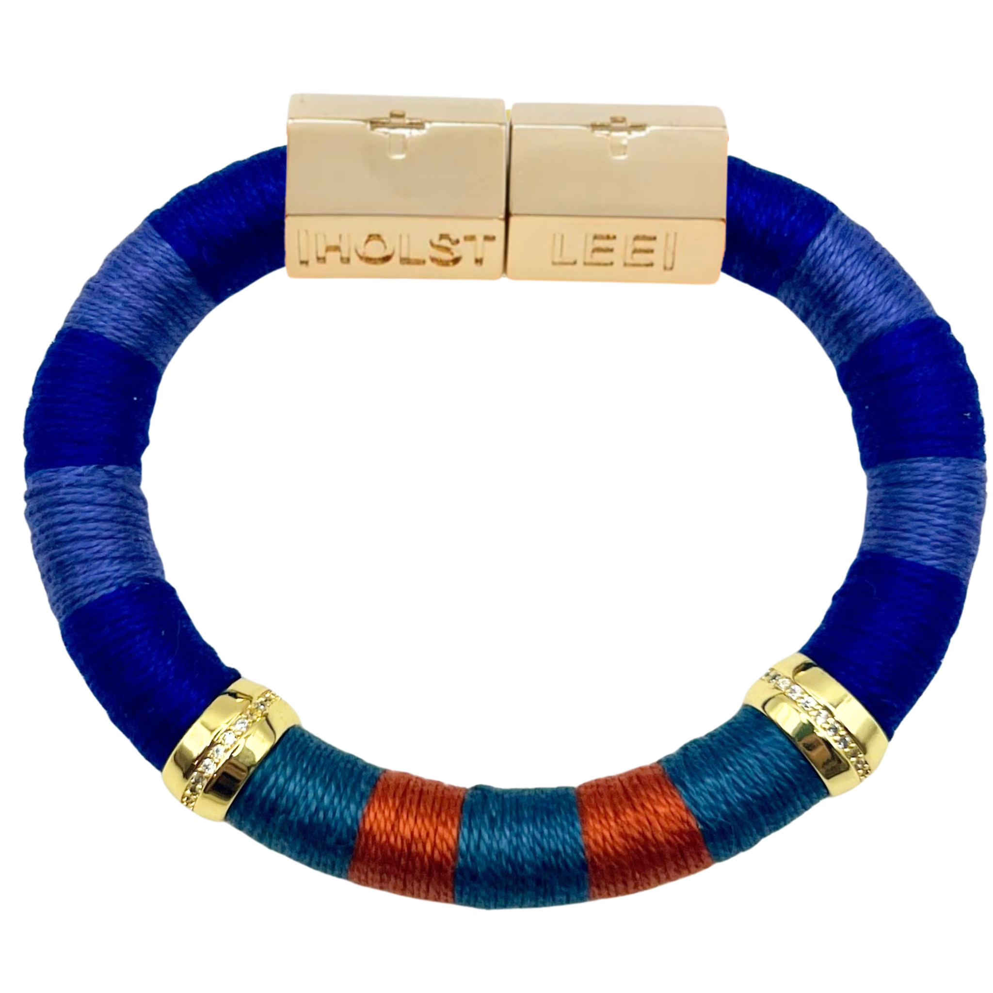Colorblock NewEngland, signature magnetic clasp
