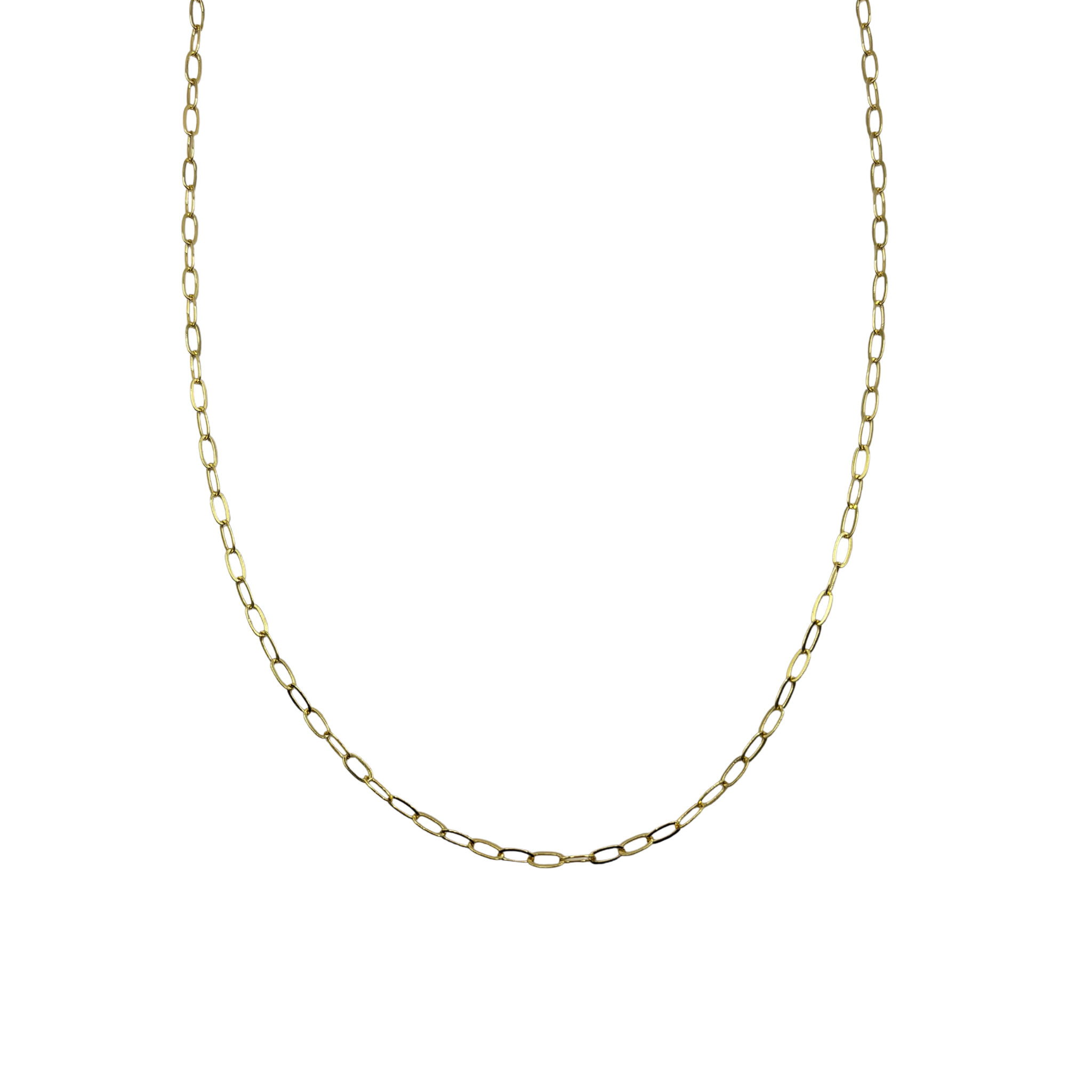 DelicatePaperclipNecklace-Gold