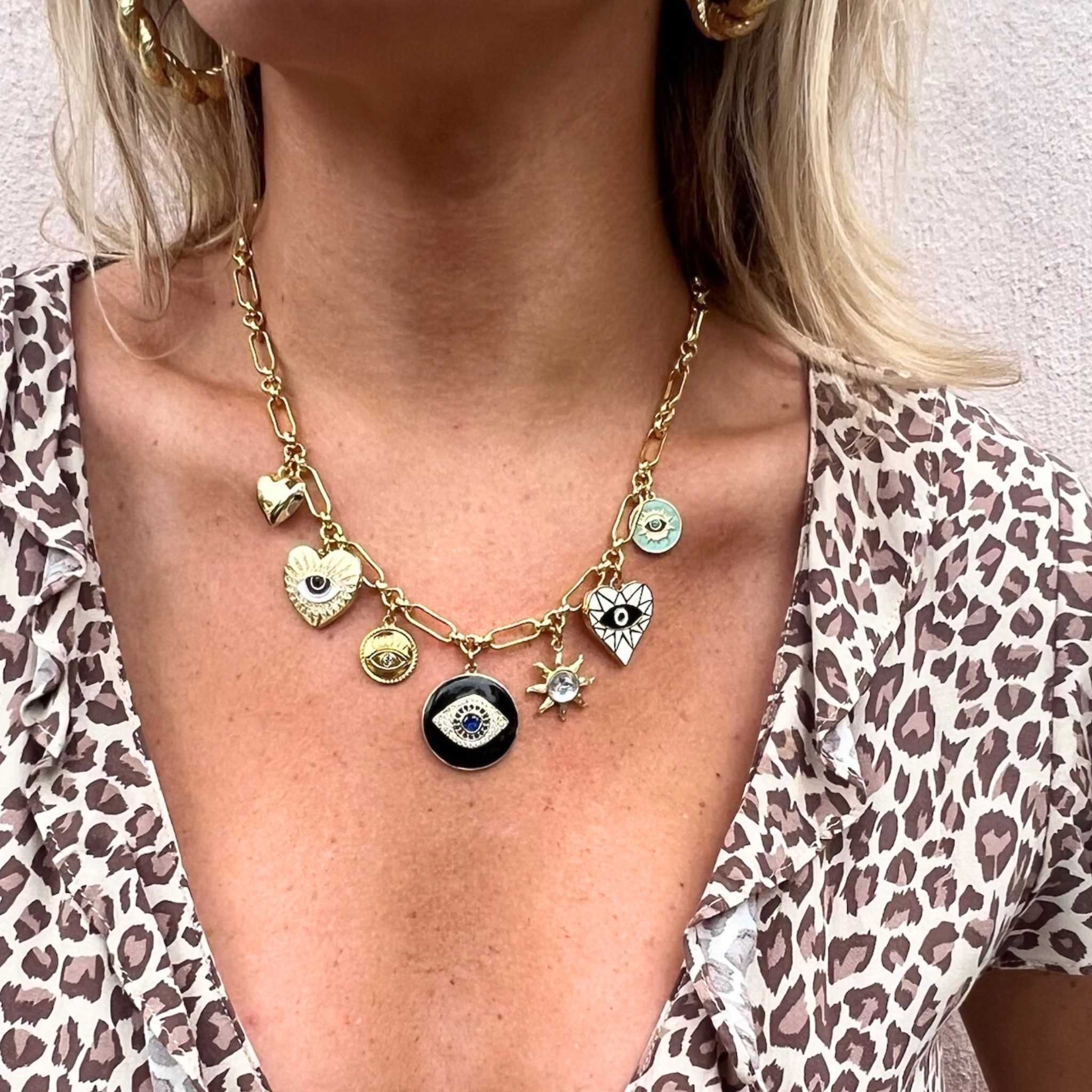 EvilEyeCharmNecklace-Model