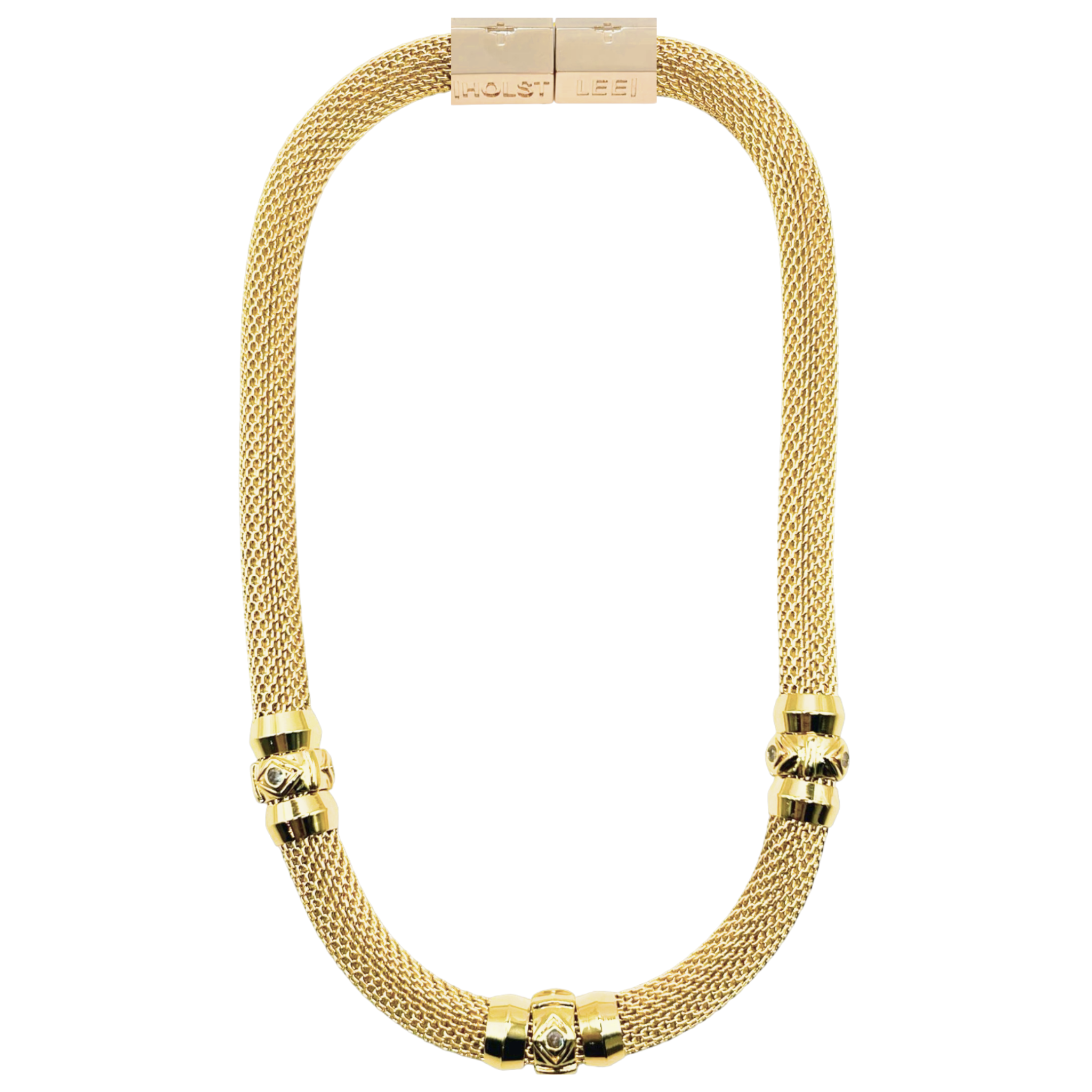 Gold with Evil Eye Necklace