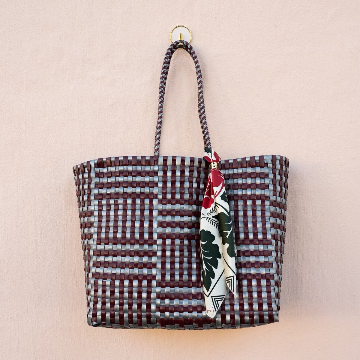 Silver and Maroon Ultimate BeachBag