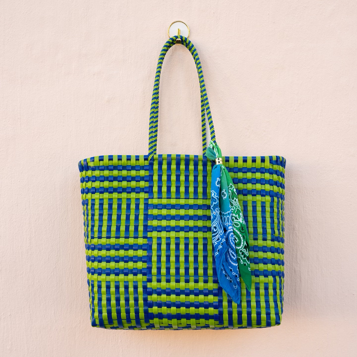 Lime and Blue Ultimate BeachBag