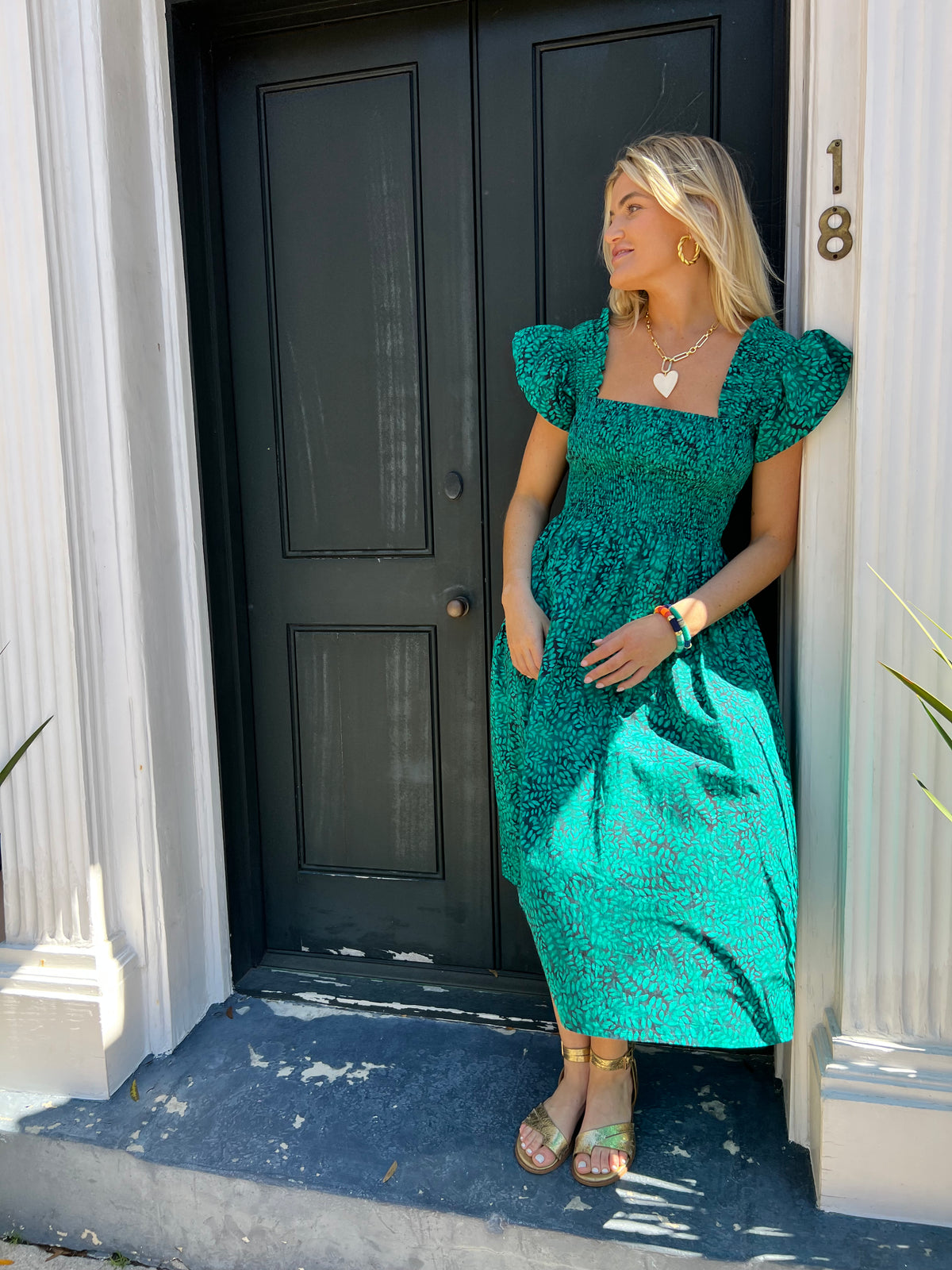 Strohm Smocked Dress