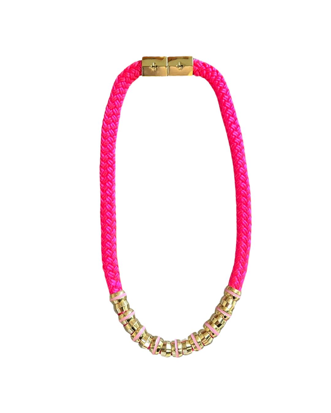 Skinny Classic Hot Pink Necklace