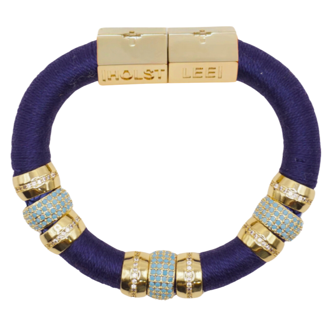 Luxe Colorblolck Mykonos Bracelet Signature Magnetic Clasp