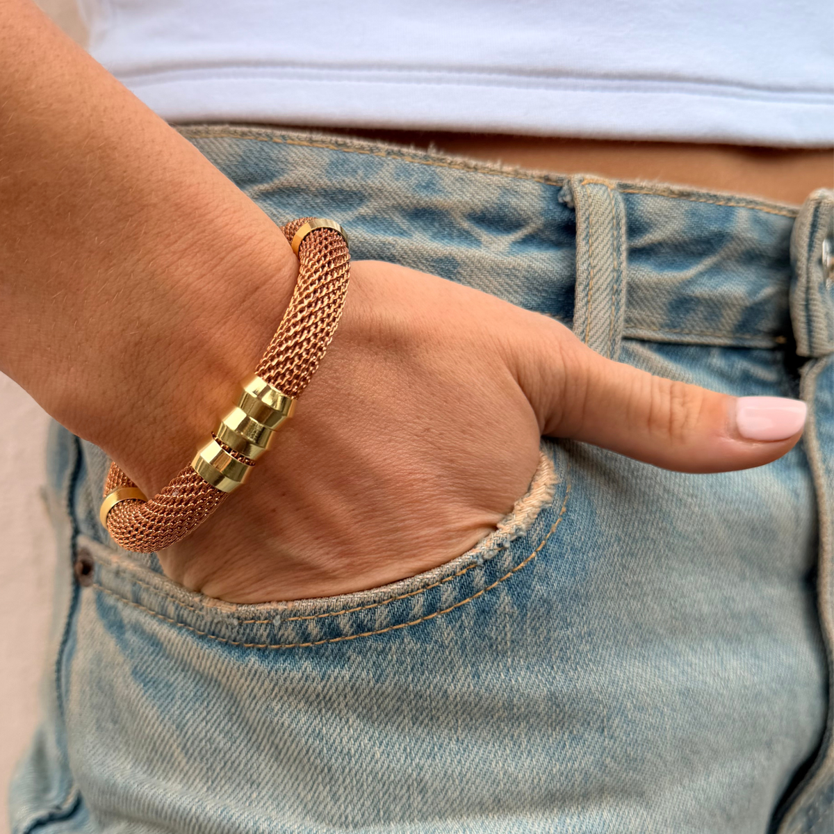 Classic Mesh Bracelet - Rose Gold – HOLST + LEE