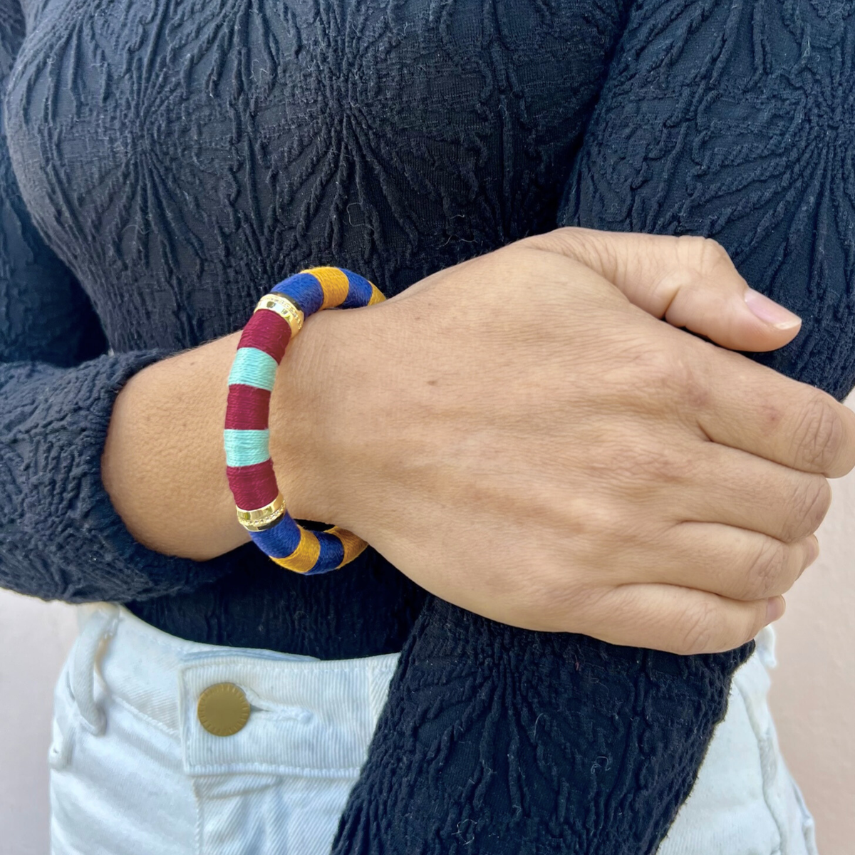 RugbyColorblockBracelet-