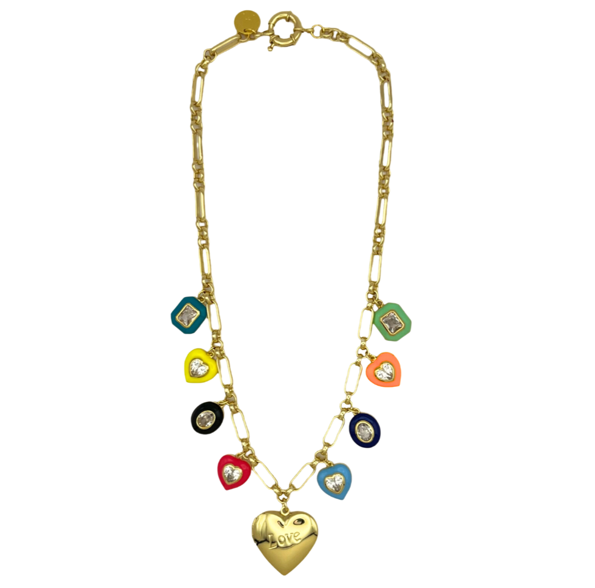 Love Gem Charm Necklace – HOLST + LEE
