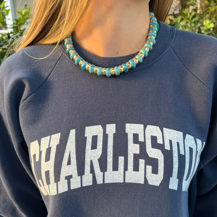 Semi Precious Turquoise Necklace