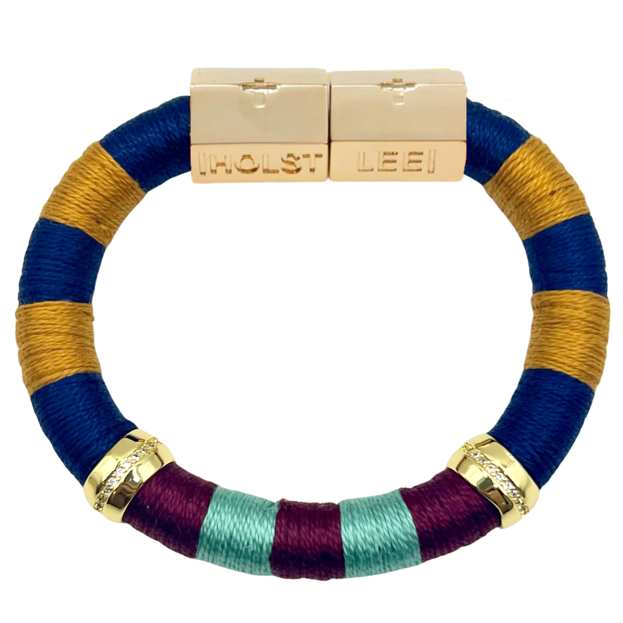 colorblock Rugby, signature magnetic clasp