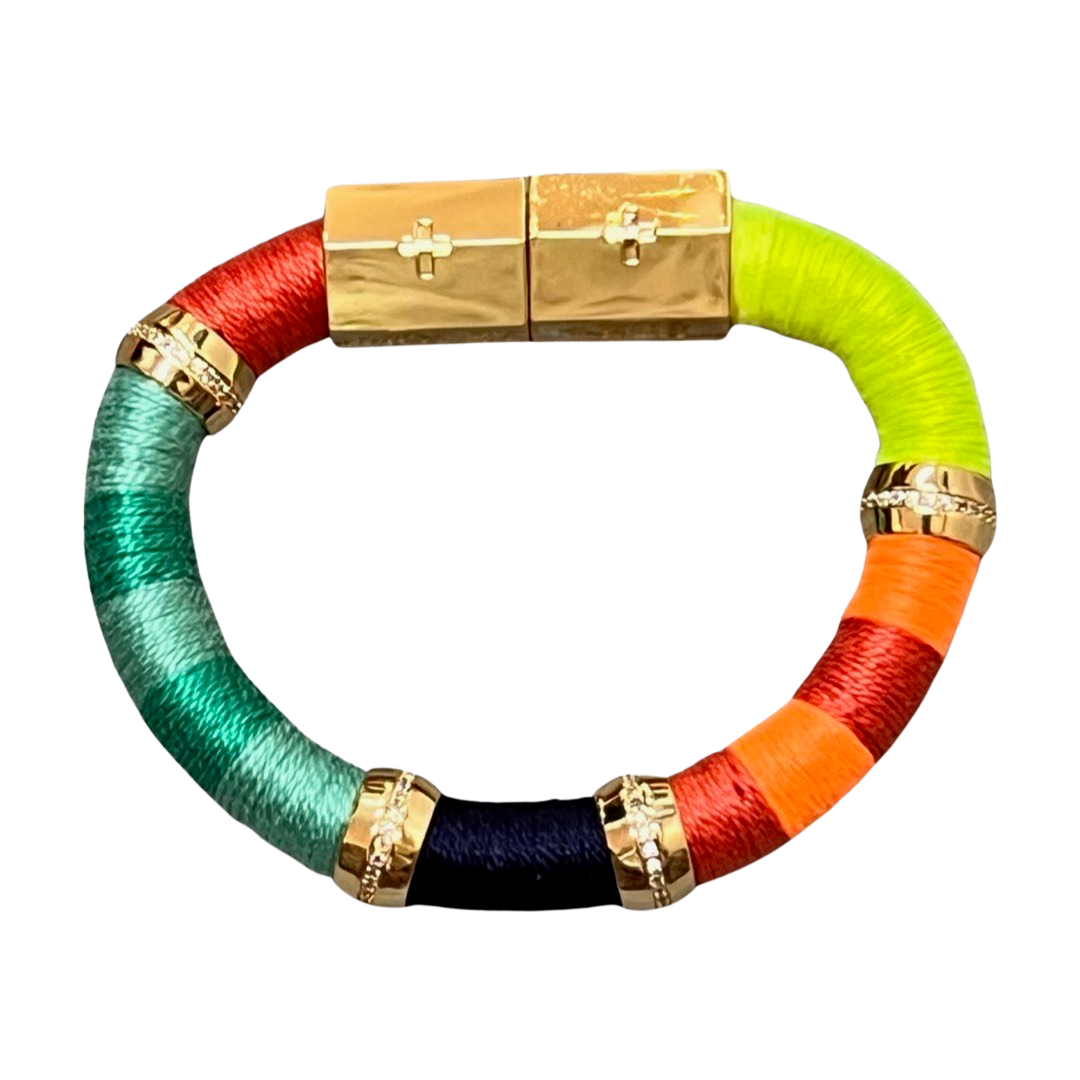 Colorblock Bracelet Maraschino