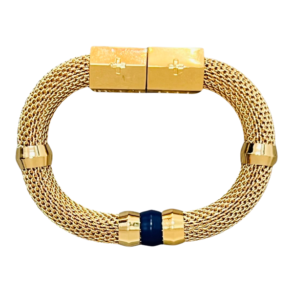 Mesh Candy Bracelet Navy - HOLST + LEE