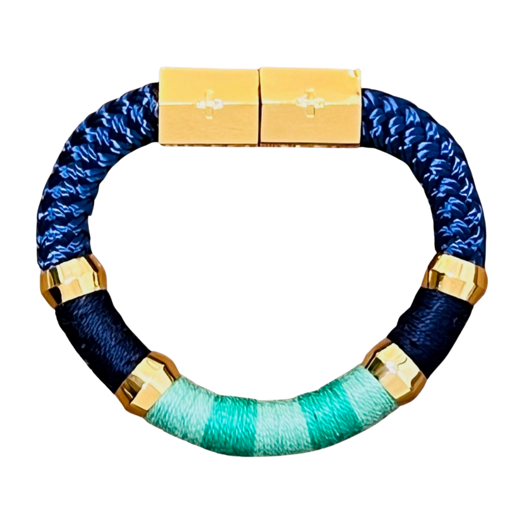 Colorblock Bracelet Blue Lagoon