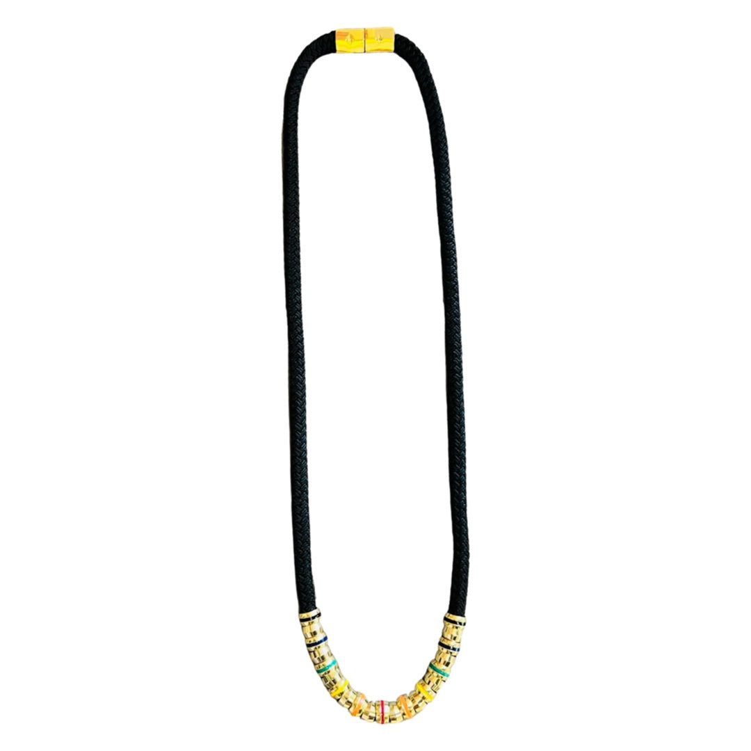 Skinny Classic Black Necklace