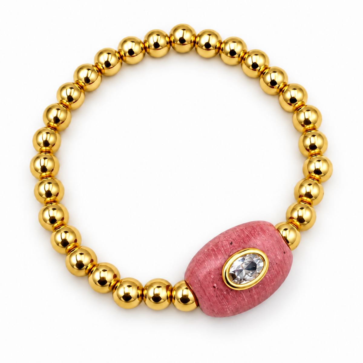 Gem Beaded Bracelet