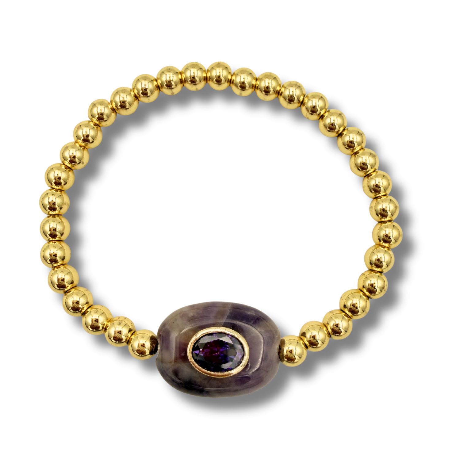 Gem Beaded Bracelet