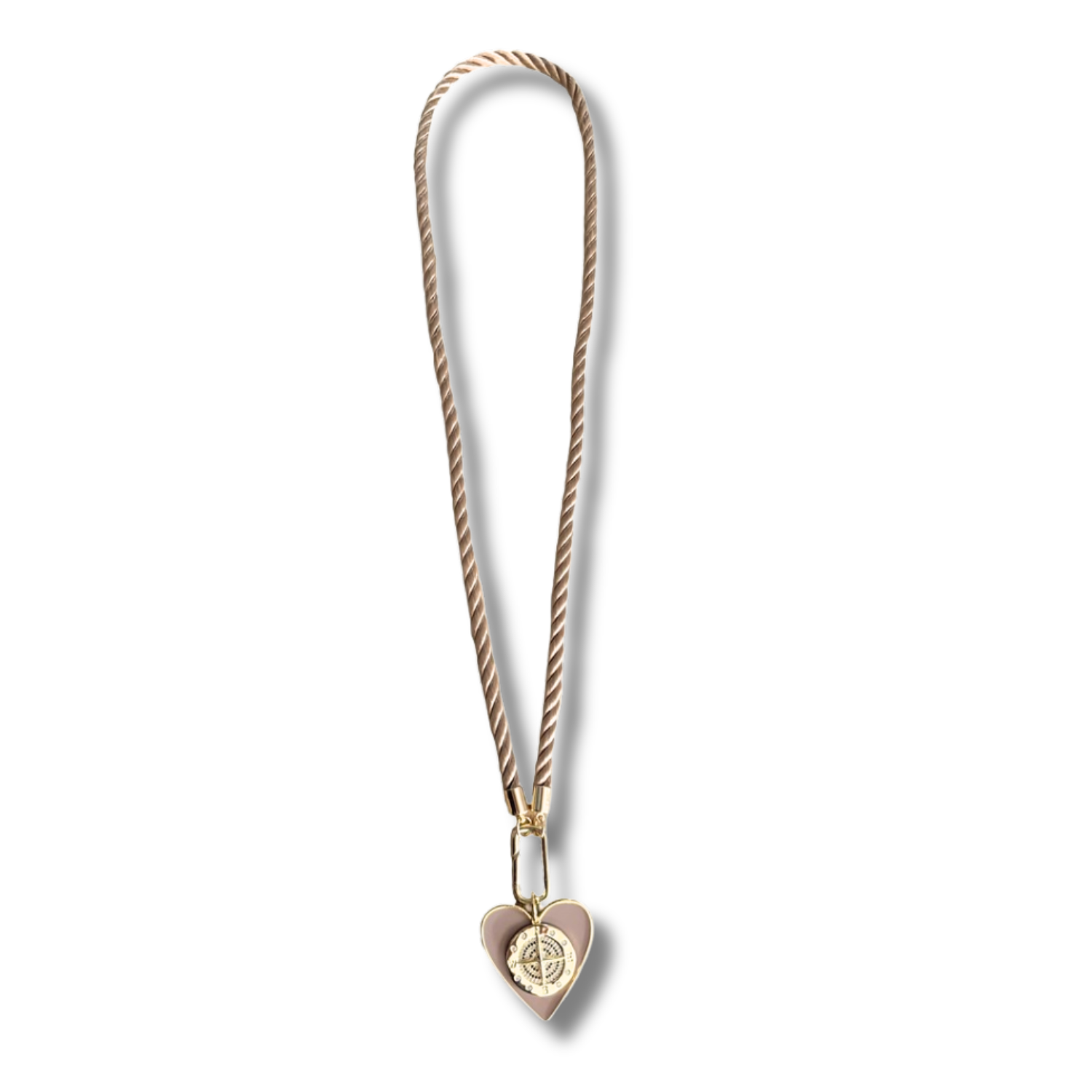 Long Venetian Charm Necklace