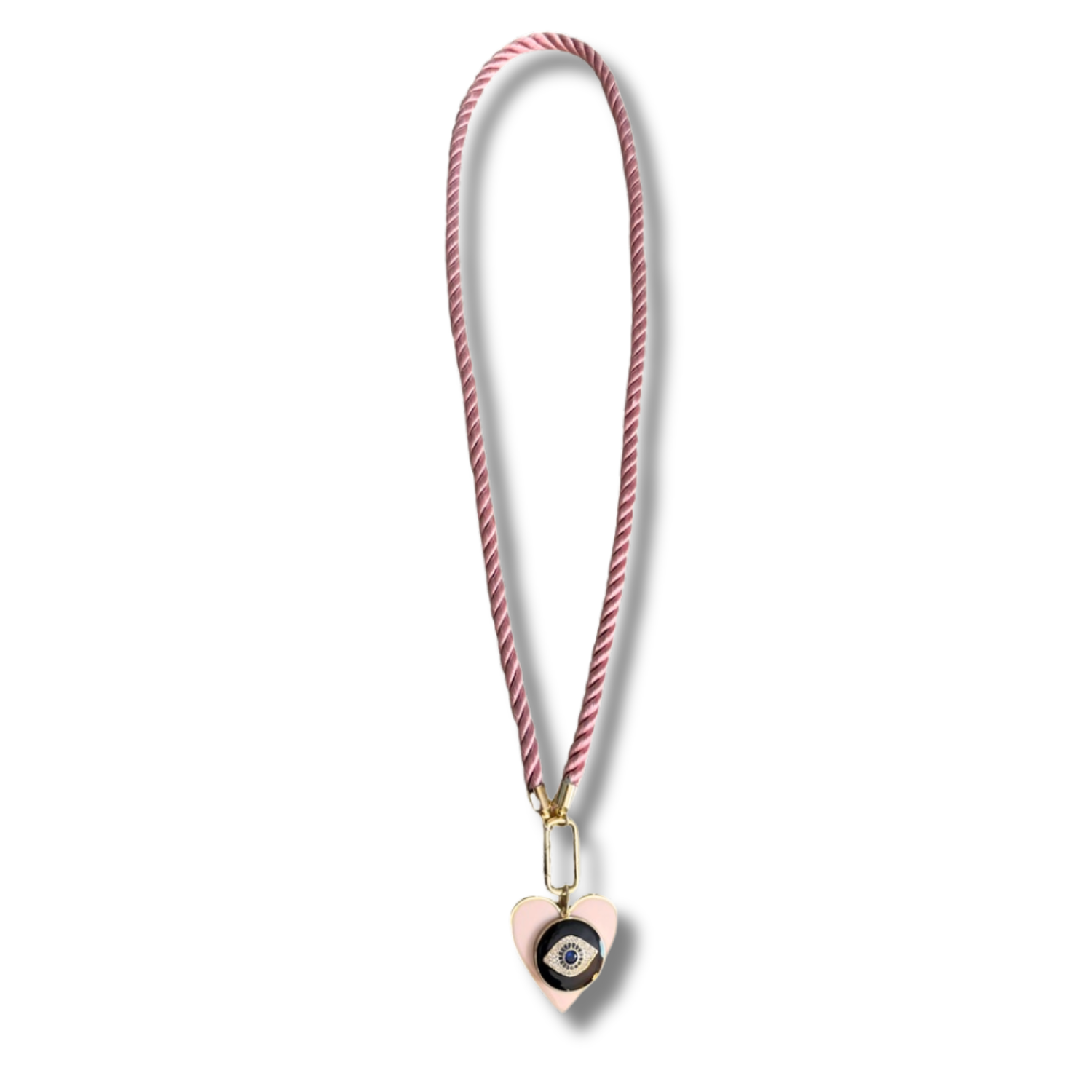 Long Venetian Charm Necklace