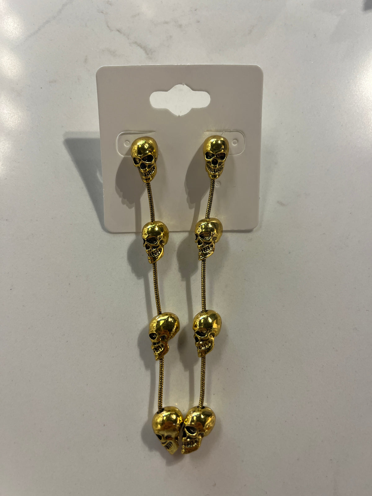 Skull Dangly Earrings