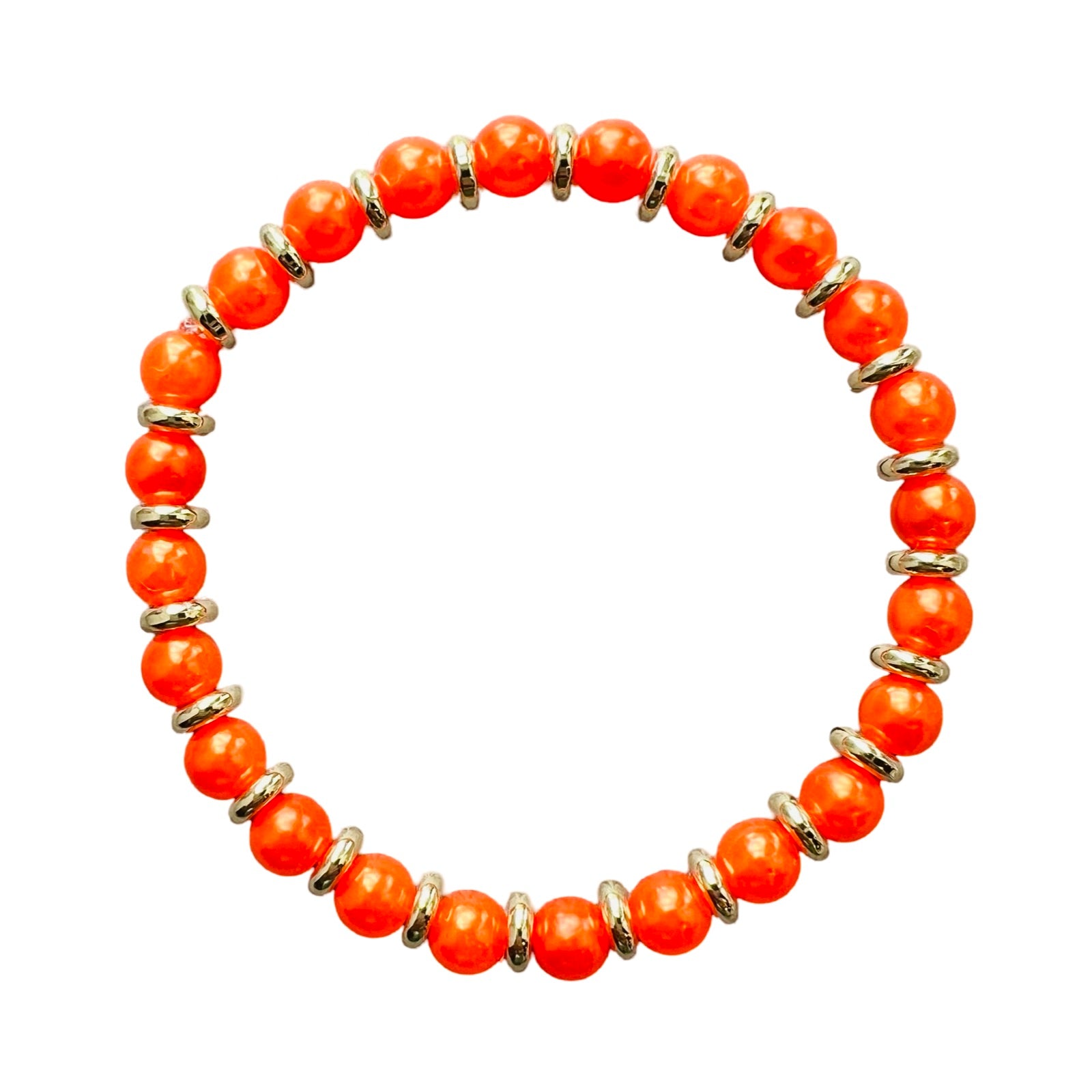 Orange and Purple Beads