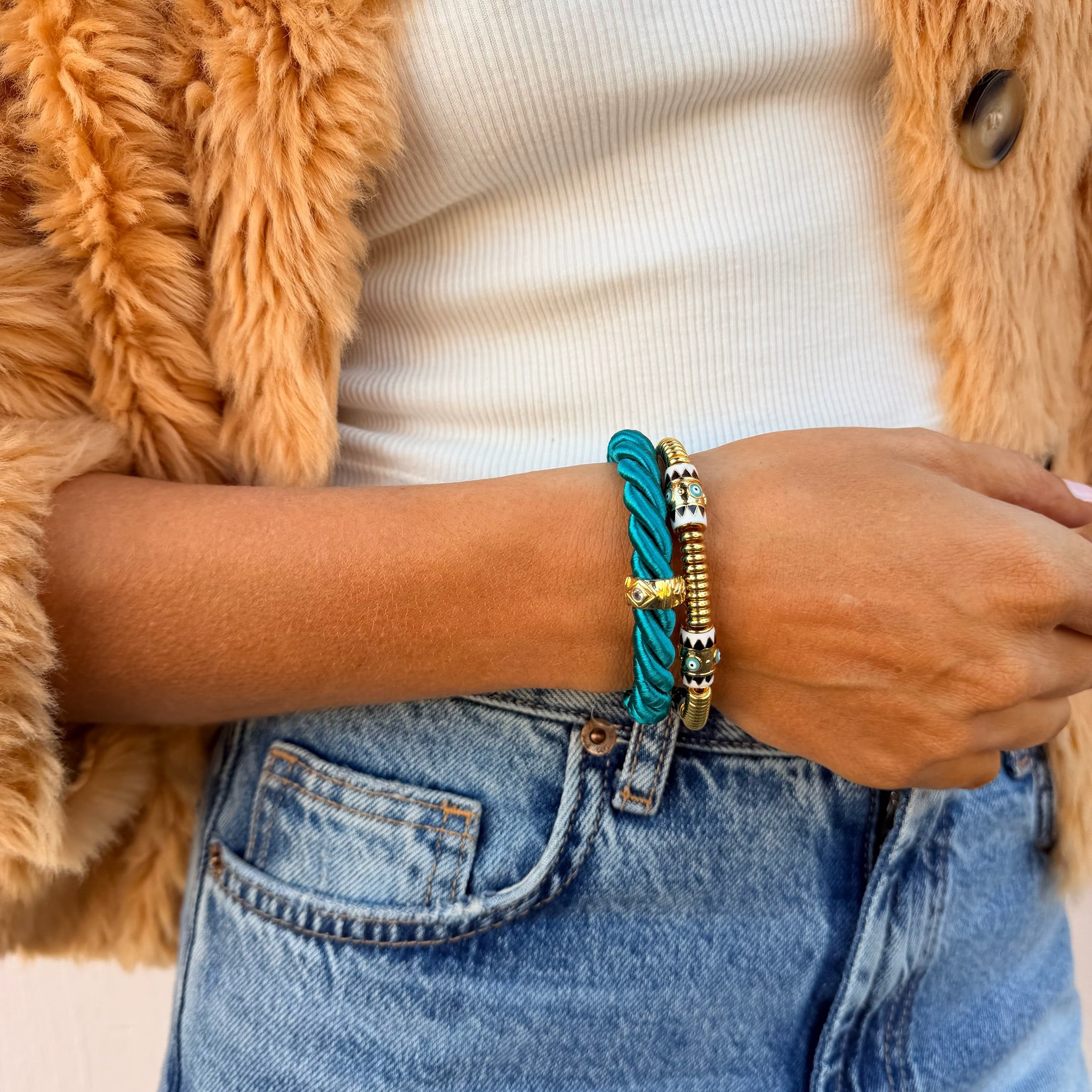 Amalfi - Venetian Bracelet - on model