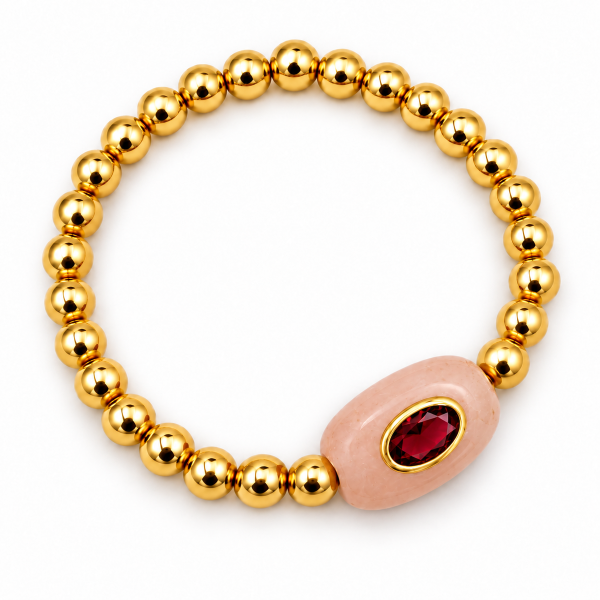 Gem Beaded Bracelet
