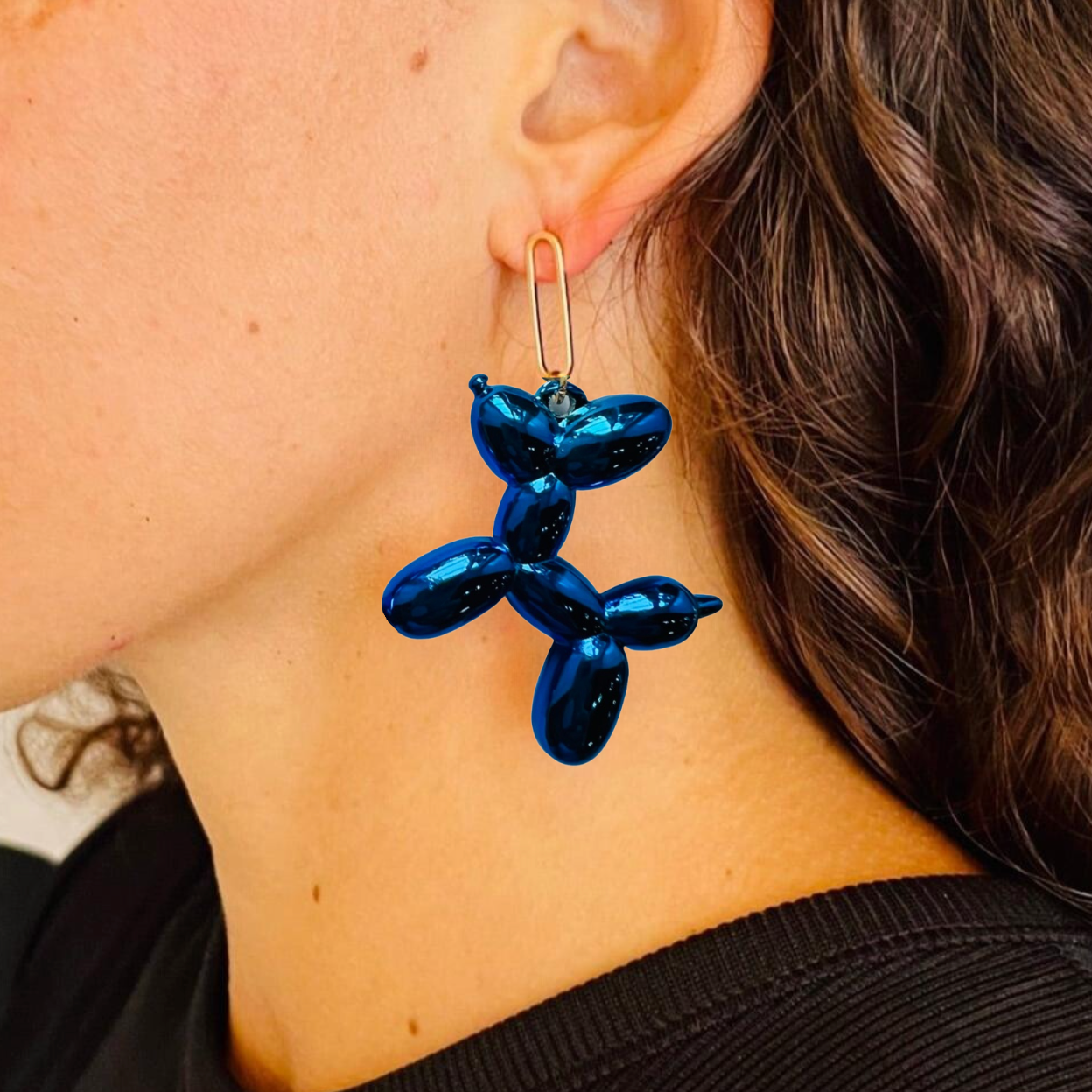 Balloon Dog Earrings 