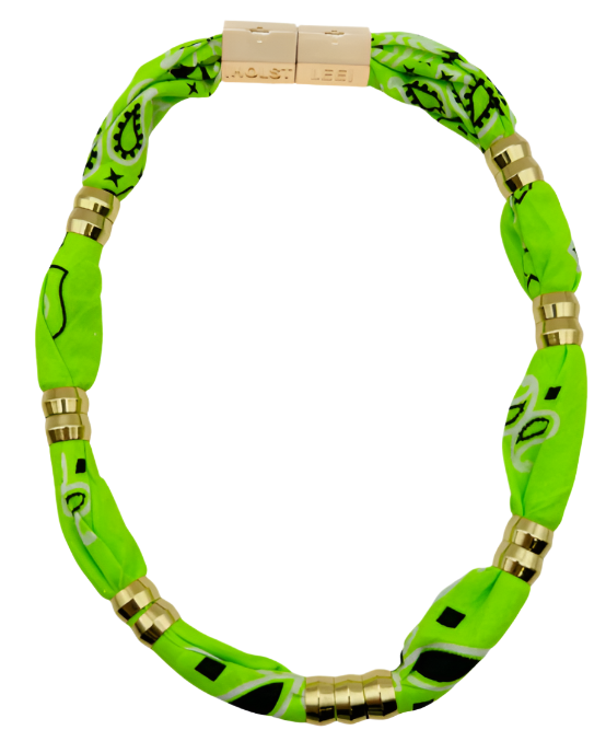 Bandana_Necklace_Lizard_Signature_Magnetic_Clasp