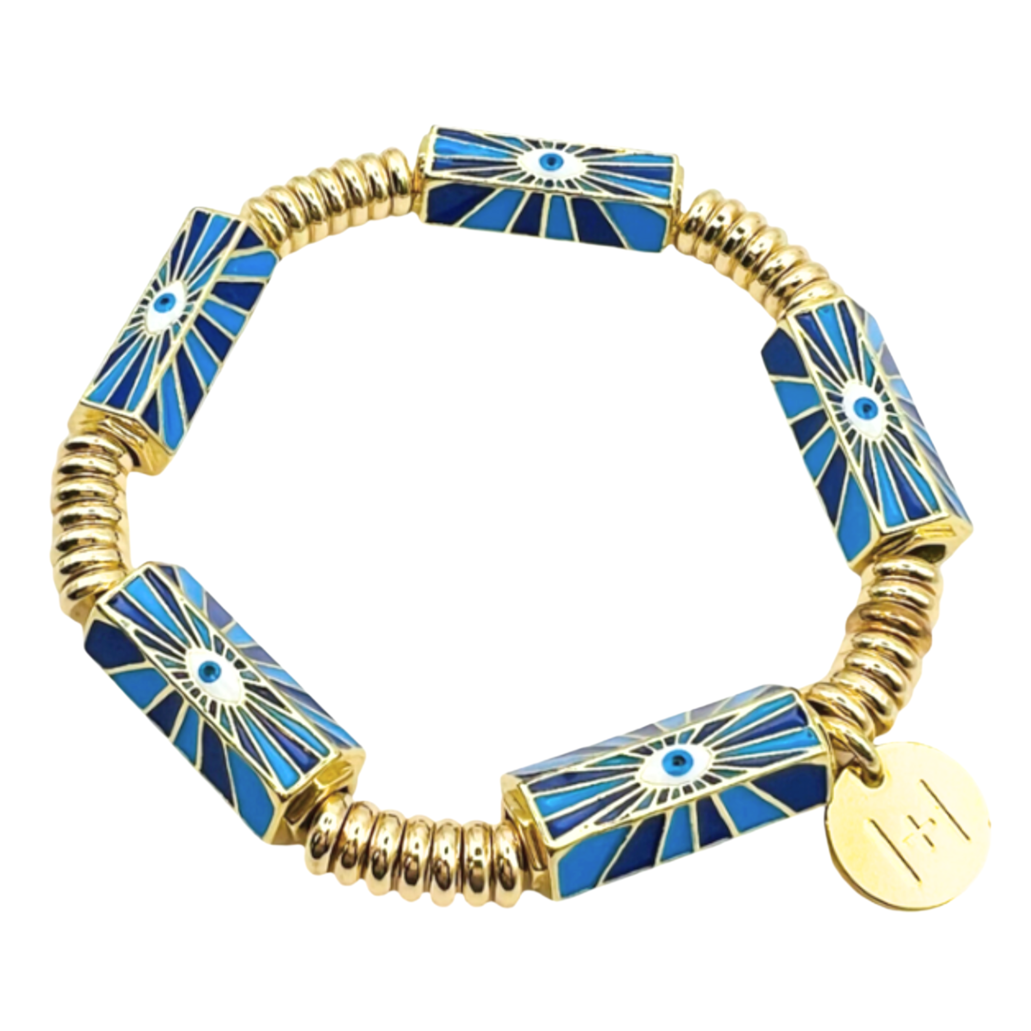 Blue-positivevibebracelet