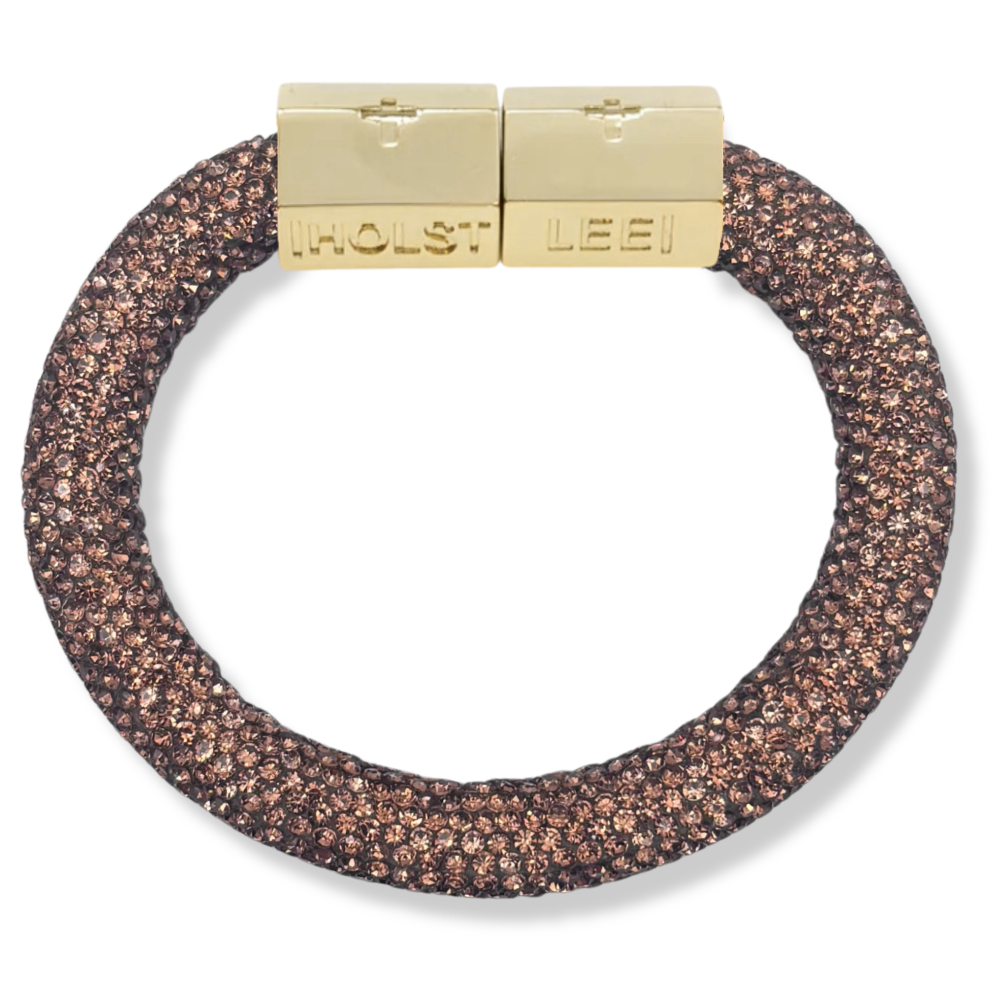 BronzeSparkleBracelet-signaturemagneticclasp