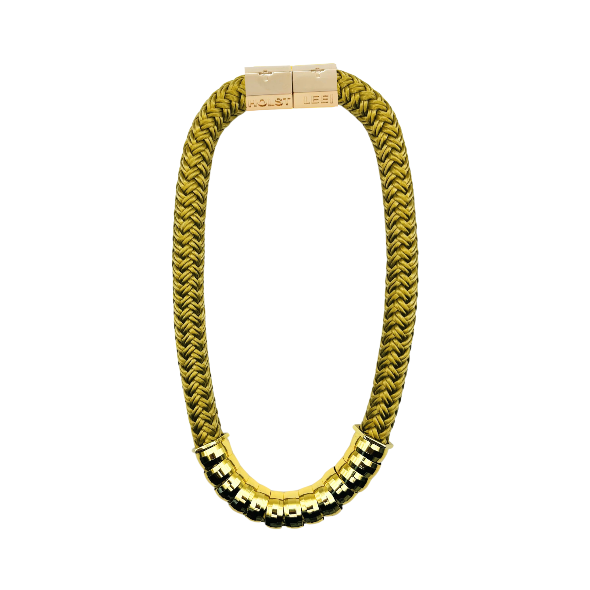 ClassicNecklace-Gold, signature magnetic clasp