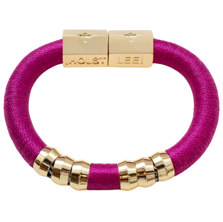 Classic Bracelet Fuchsia Signature Magnetic Clasp