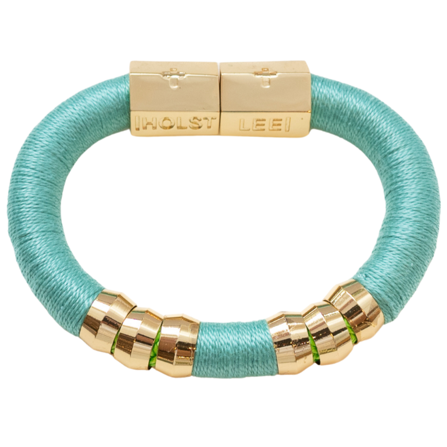 Classic Bracelet Light Turquoise Signature Magnetic Clasp