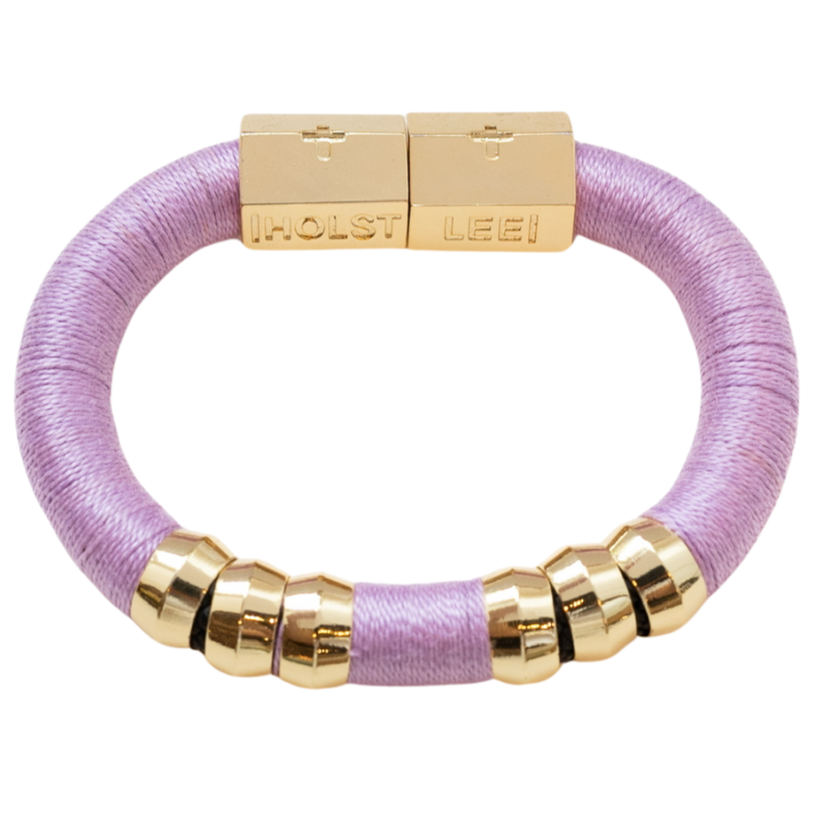 Classic Bracelet Lilac Signature Magnetic Clasp