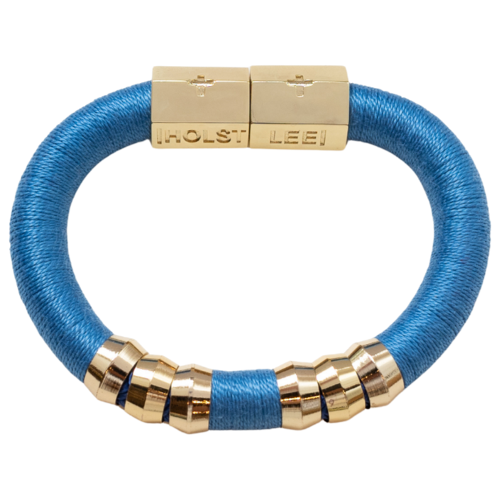 Classic Bracelet Smoky Blue Signature Magnetic Clasp