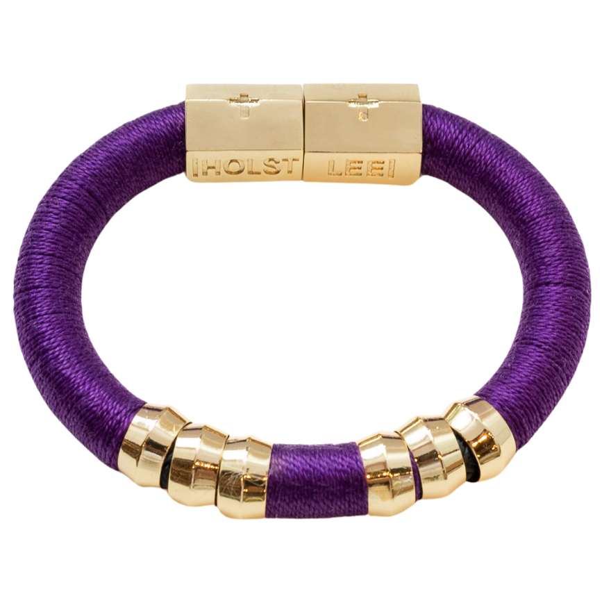 Classic Bracelet Violet Signature Magnetic Clasp