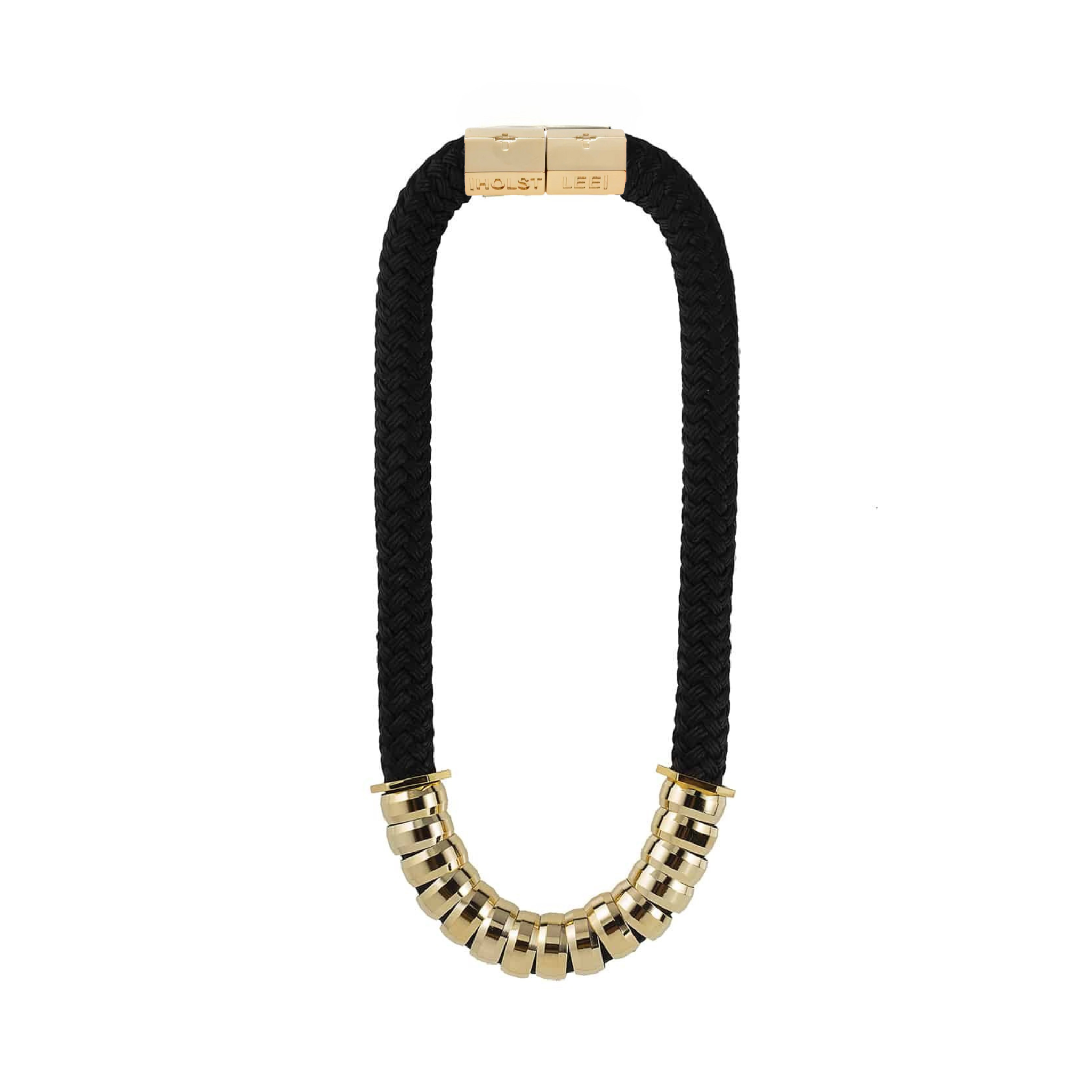 Classic Necklace Black Signature Magnetic Clasp