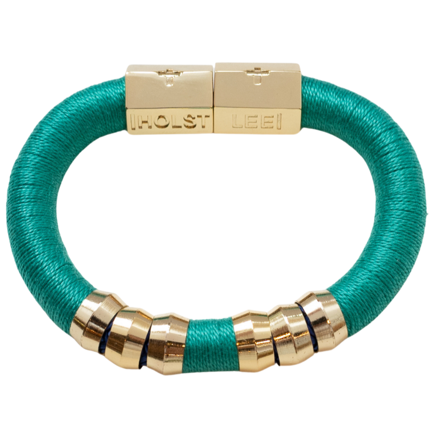 Classic Turquoise Bracelet Signature Clasp 