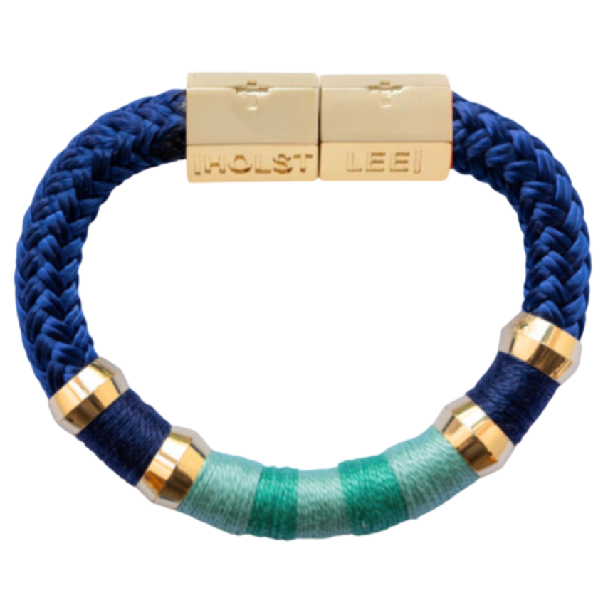 Colorblock Blue Lagoon Bracelet Signature Magnetic Clasp