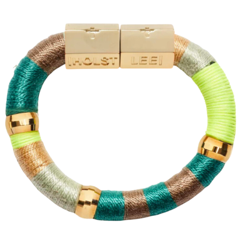 Colorblock Electric Lemonade Signature Clasp