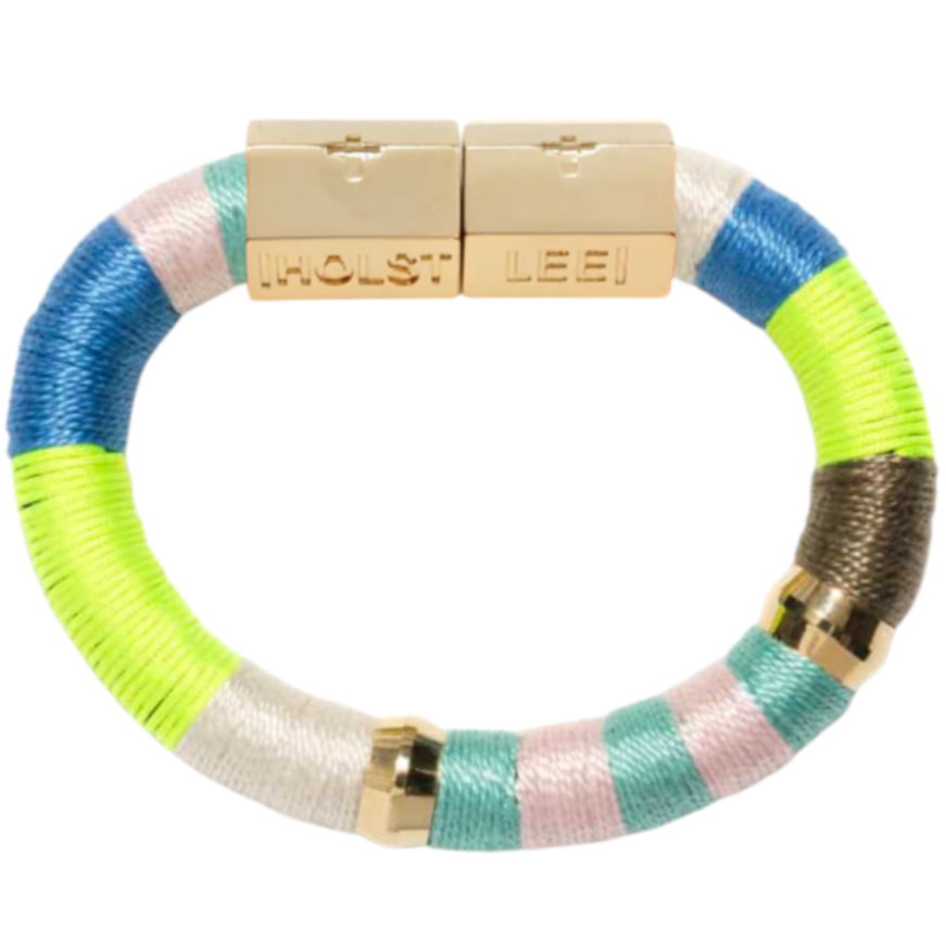 Colorblock Neon Summer Bracelet Signature Clasp
