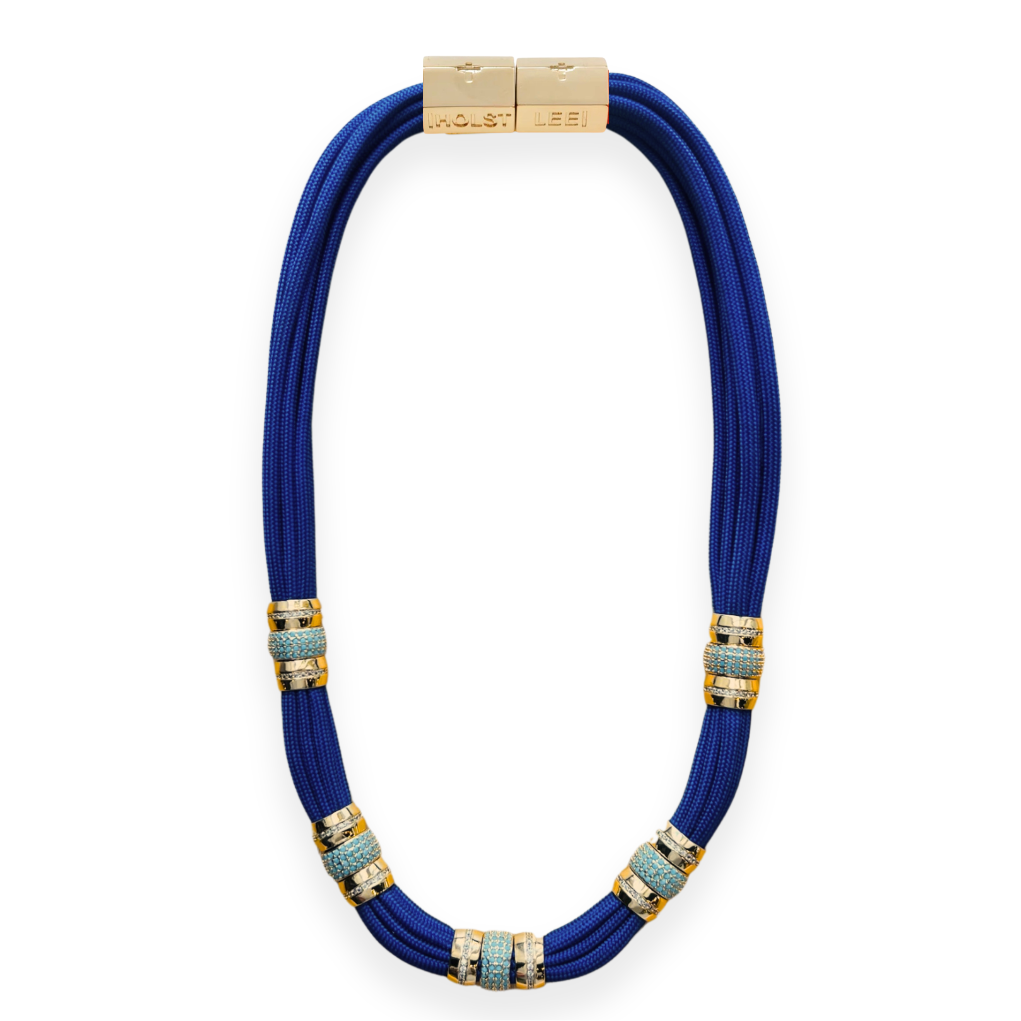 Colorblocksailnecklacesignaturemagneticclasp