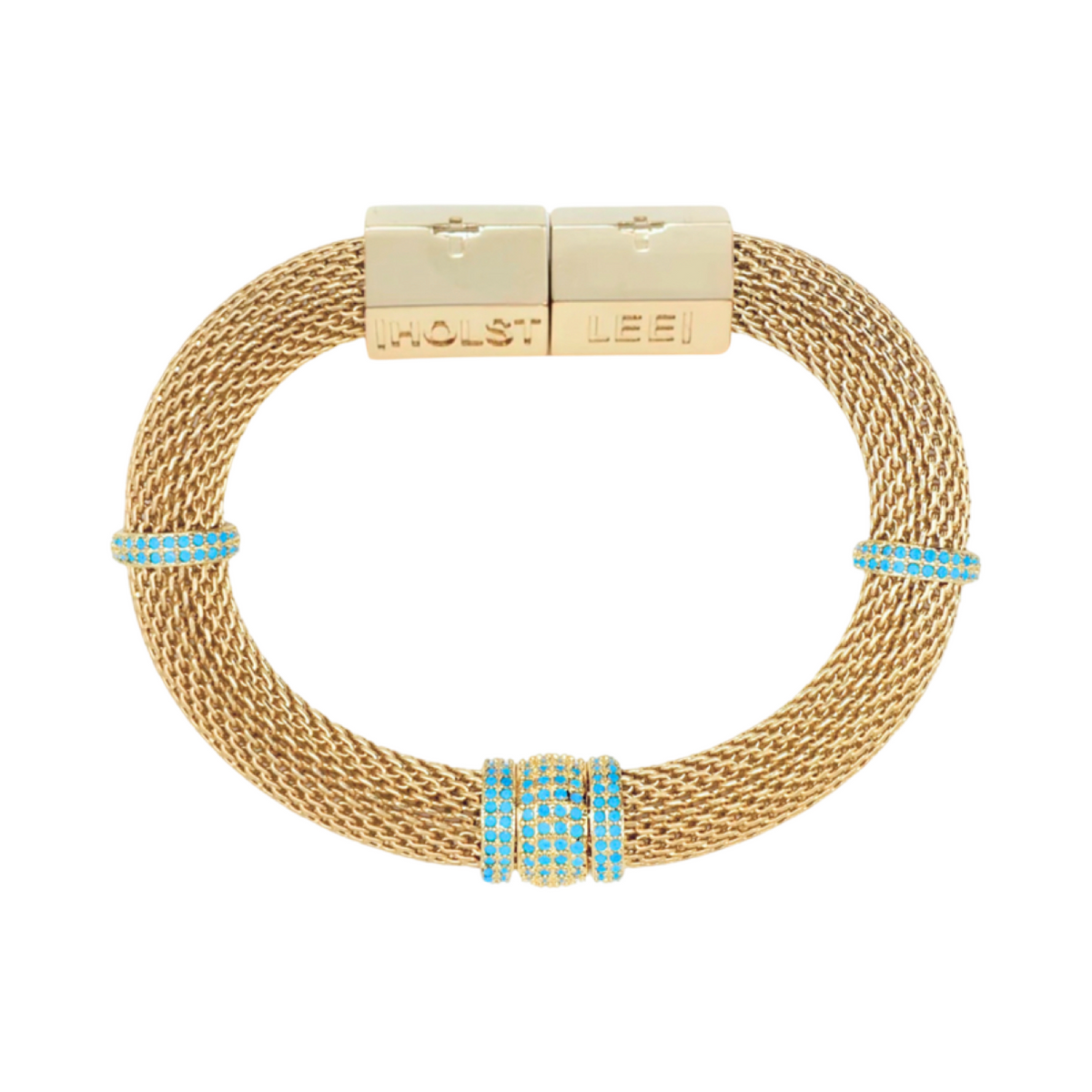 Mesh Classic Bracelet Turquoise