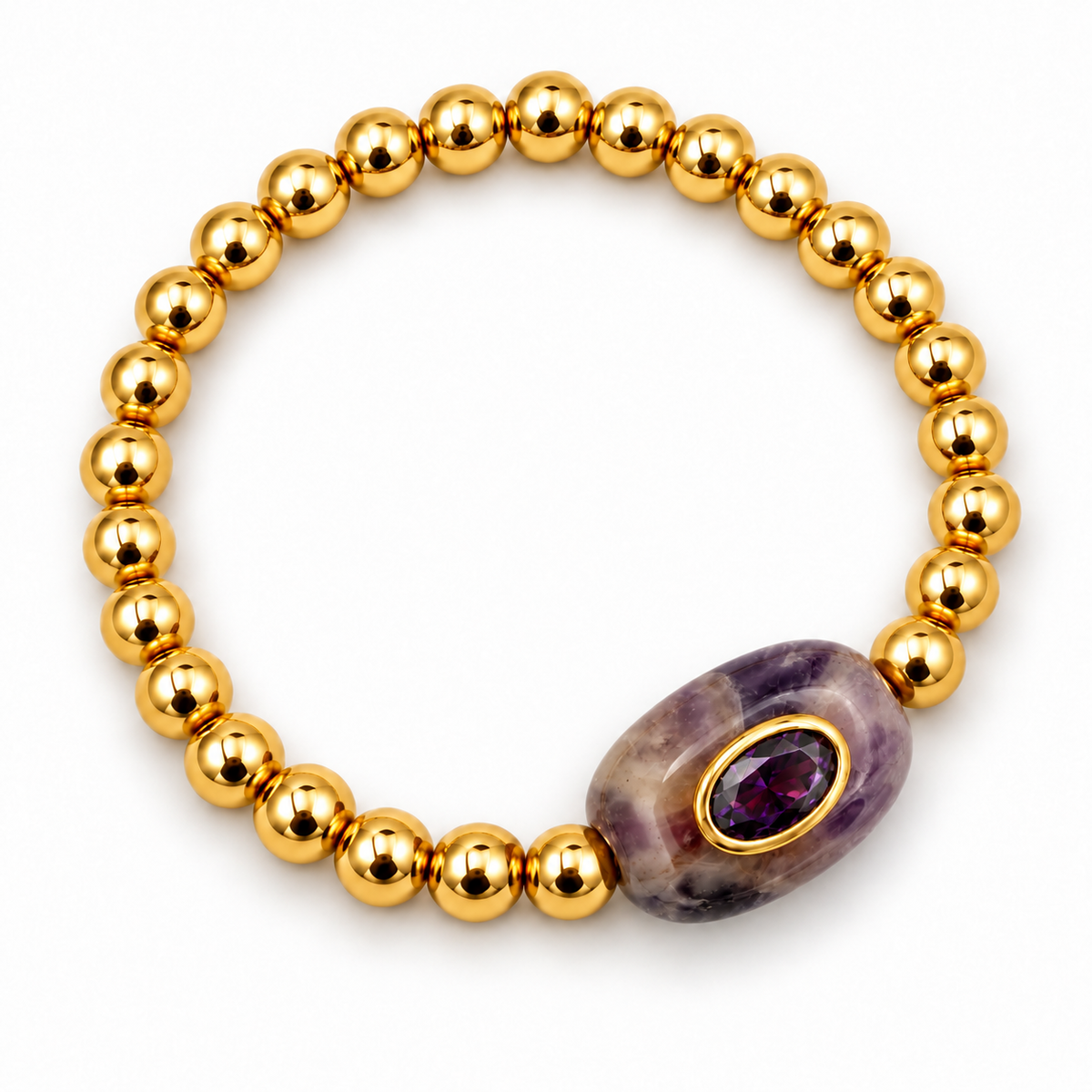 Gem Beaded Bracelet