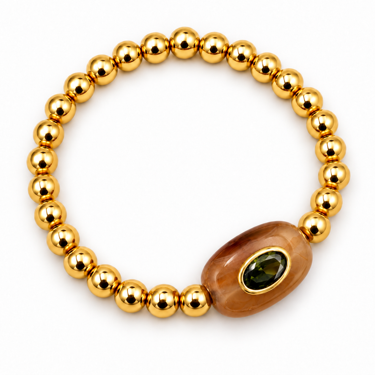 Gem Beaded Bracelet