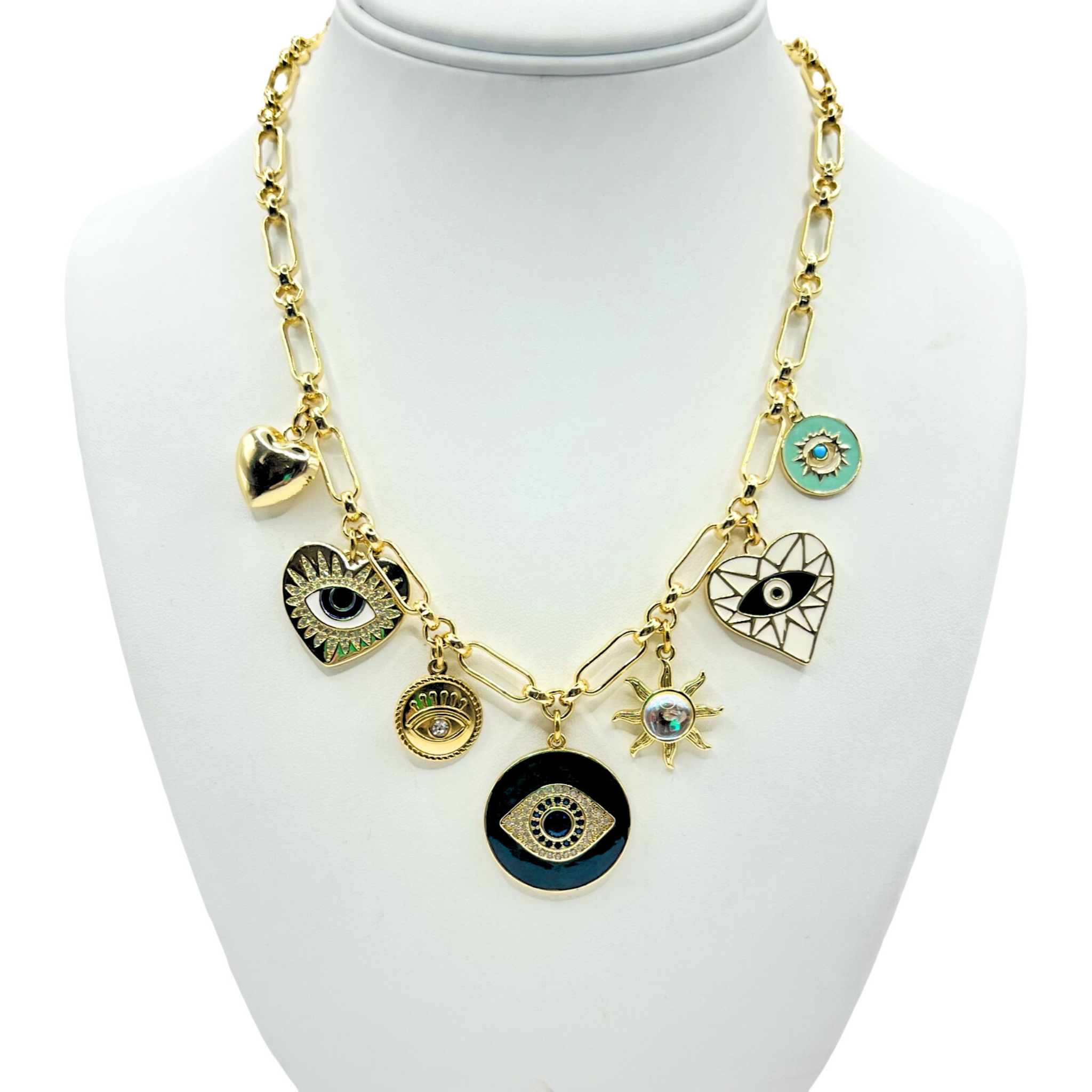 Evil Eye Charm Necklace