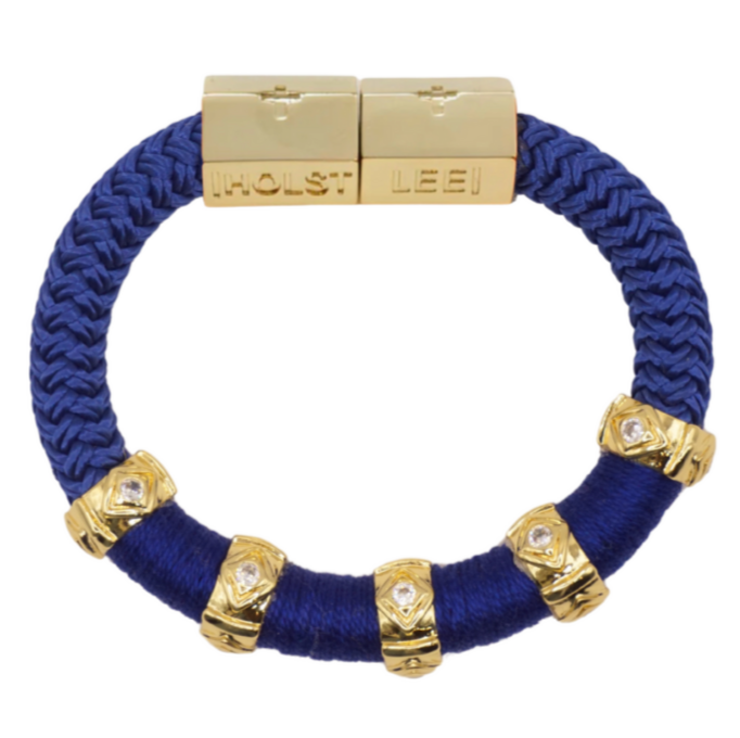 Evil Eye Colorblock Blue Bracelet Signature Magnetic Clasp