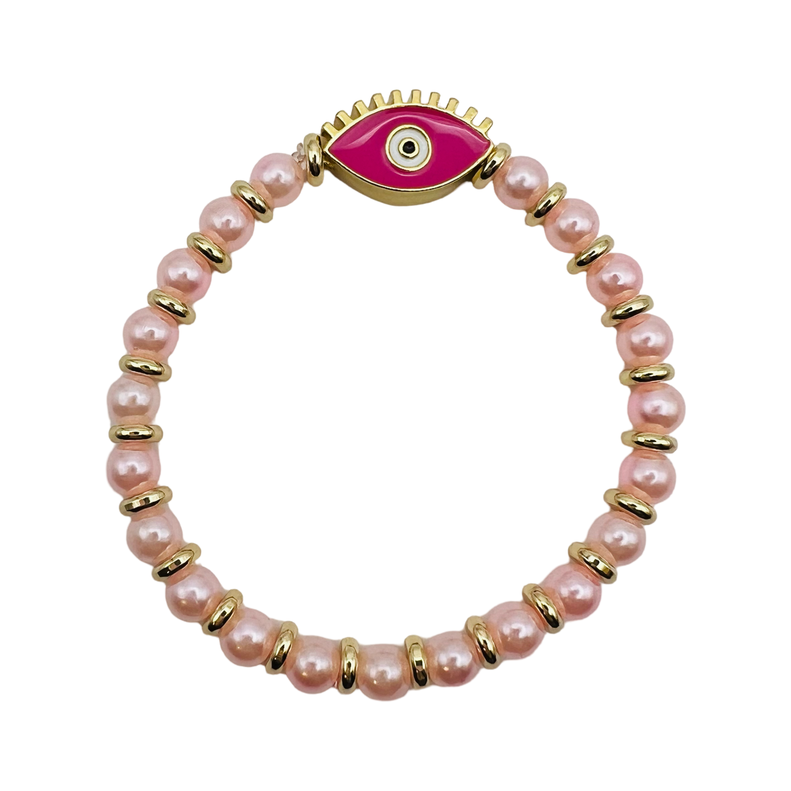 Eye Bracelet Pink