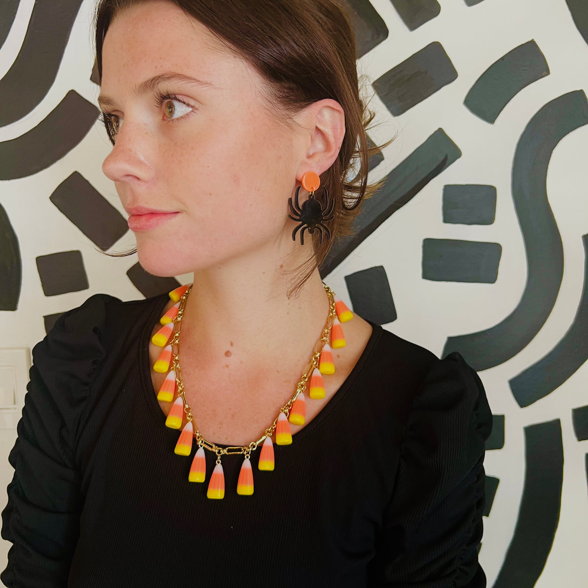 Candy Corn Necklace