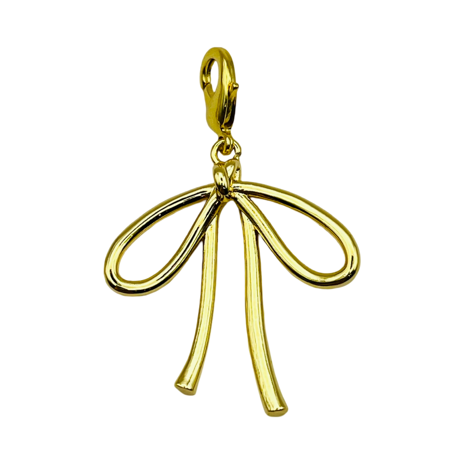 Gold Bow Charm